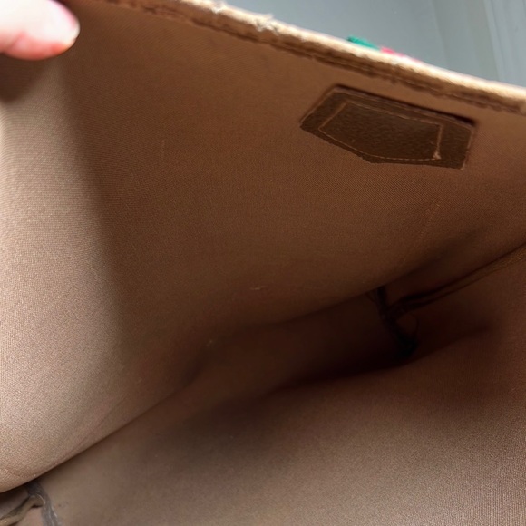 SOLD GUCCI Old Gucci Vintage GG Sherry Line Tote Bag PVC Leather Brown - Picture 15 of 16